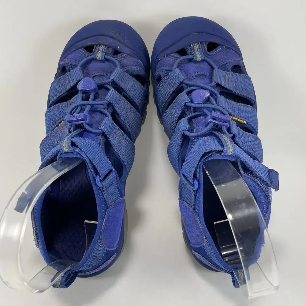 Keen Newport H2 Water Sandals Active Shoes Youth Kid Size 4 Blue Boys Unisex